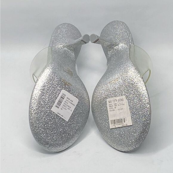 Alexander Wang Glitter Stiletto Sandals size 40 - Picture 13 of 15